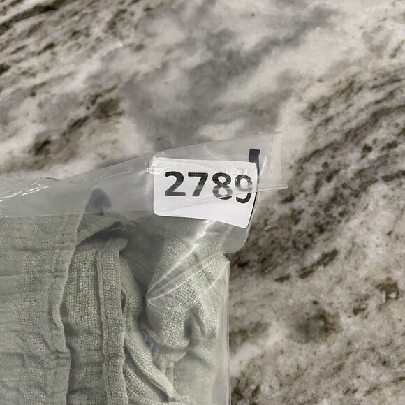 Japna V-Neck Knit Tunic Top Sz M Moss Green Flutter Tiered Viscose Boho Peasant - Picture 9 of 9